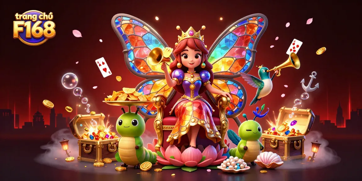Experience the thrill of gaming at trang chủ F168 with vibrant 3D visuals and exciting casino elements.