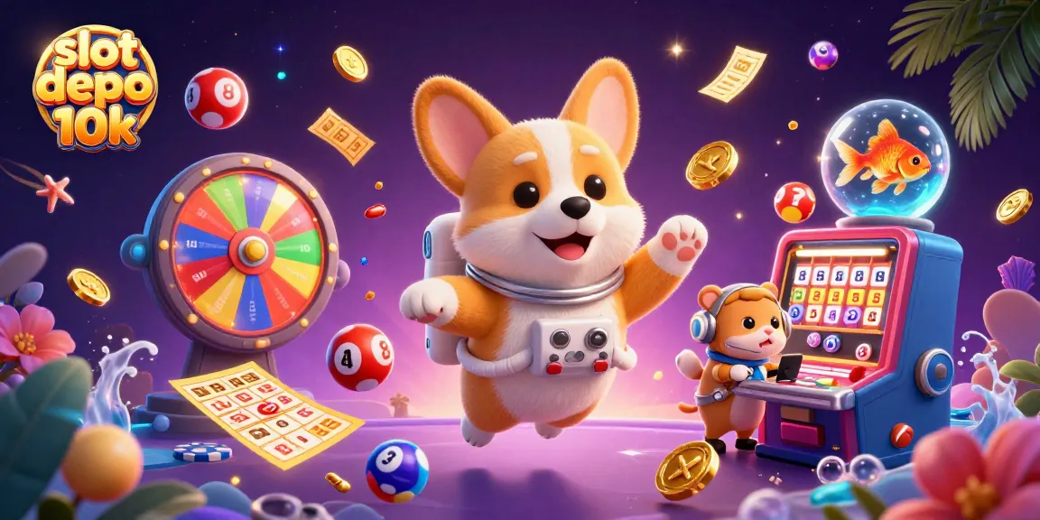 Engage with slot depo 10k action featuring colorful elements and characters in a dynamic casino environment.