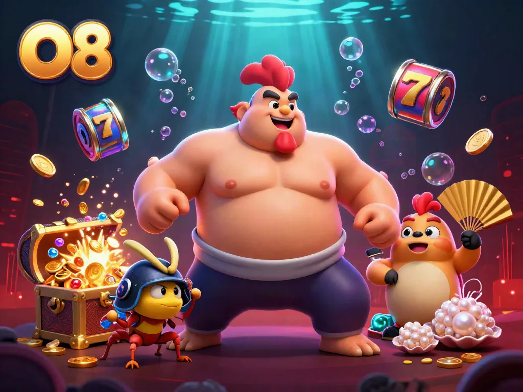 O8 offers an immersive gaming experience with thrilling slot action and captivating 3D characters.