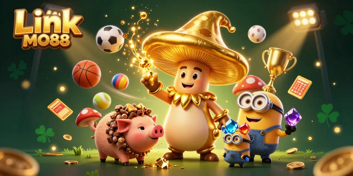 Engage in thrilling gameplay with Link MO88 featuring dynamic 3D sports elements and magical characters.