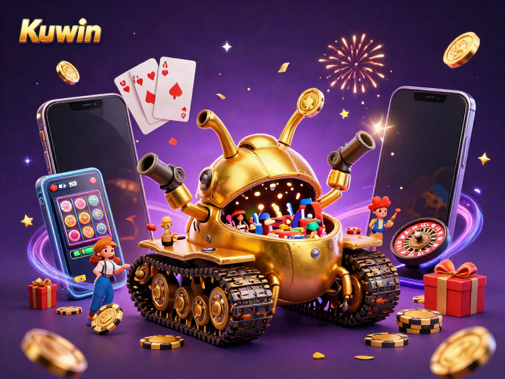 Kuwin delivers an exciting casino experience with a vibrant beetle tank casino scene