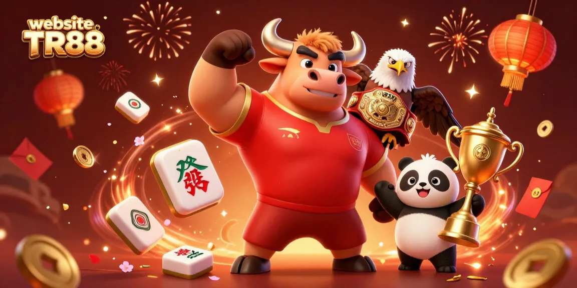 Experience the excitement of gambling at website TR88 with vibrant characters and dynamic game elements.