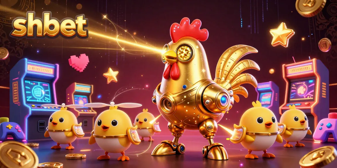 Experience thrilling gaming action with the shbet golden rooster robot and baby chick drones.