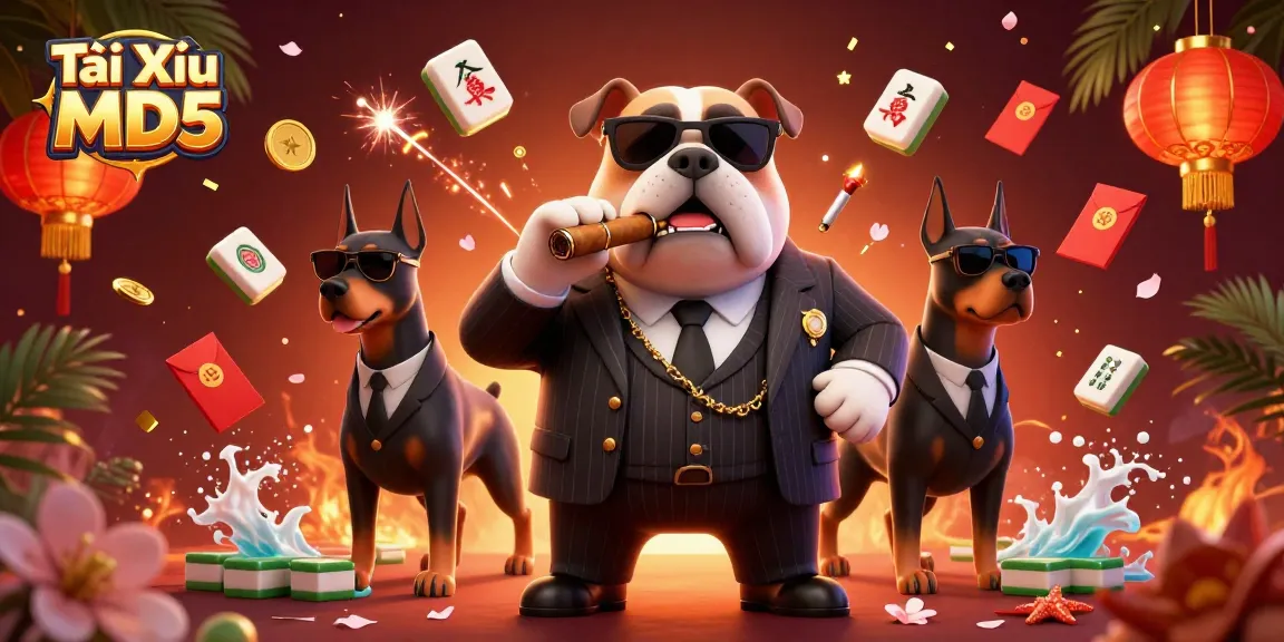 Engage in Tài Xỉu MD5 casino action with vibrant characters, dynamic symbols, and thrilling atmosphere.