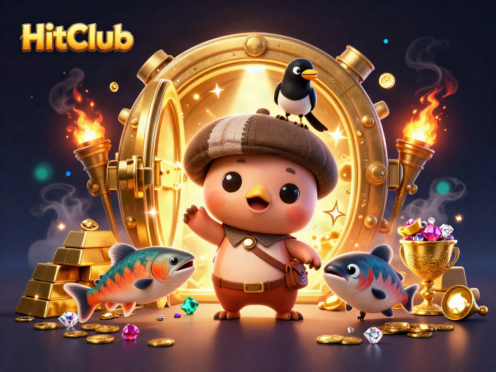 HitClub gathers players with vibrant characters winning big in a captivating digital casino.