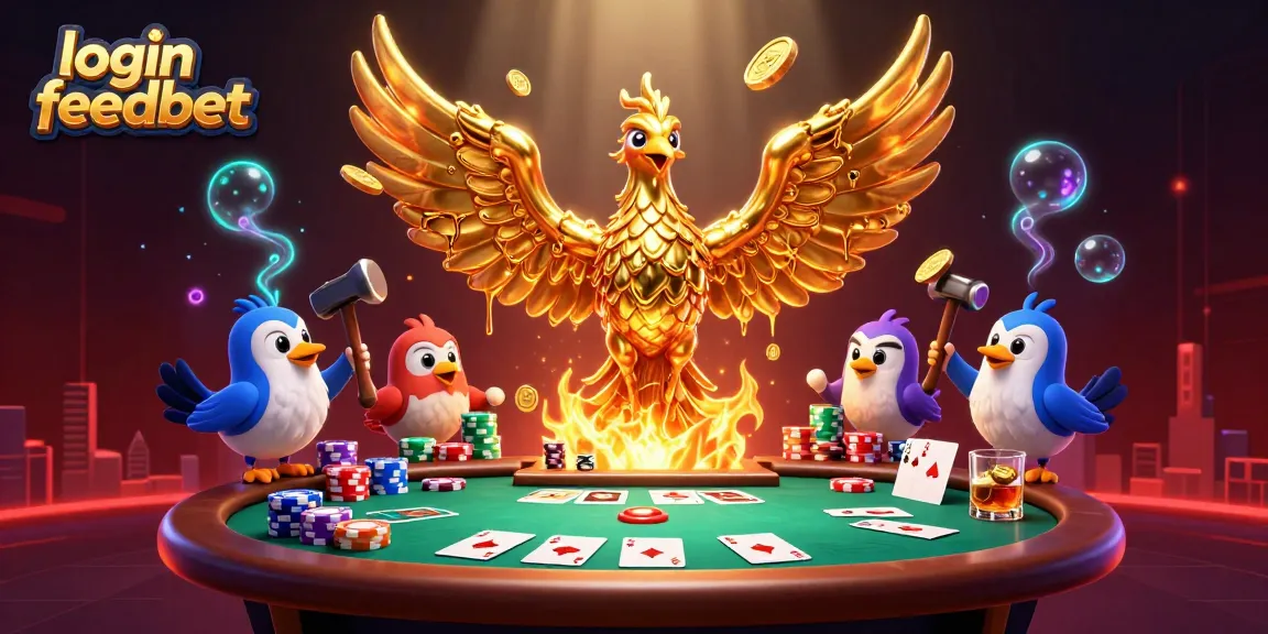 Spin the reels and win big with login feedbet on dynamic casino-themed illustration.