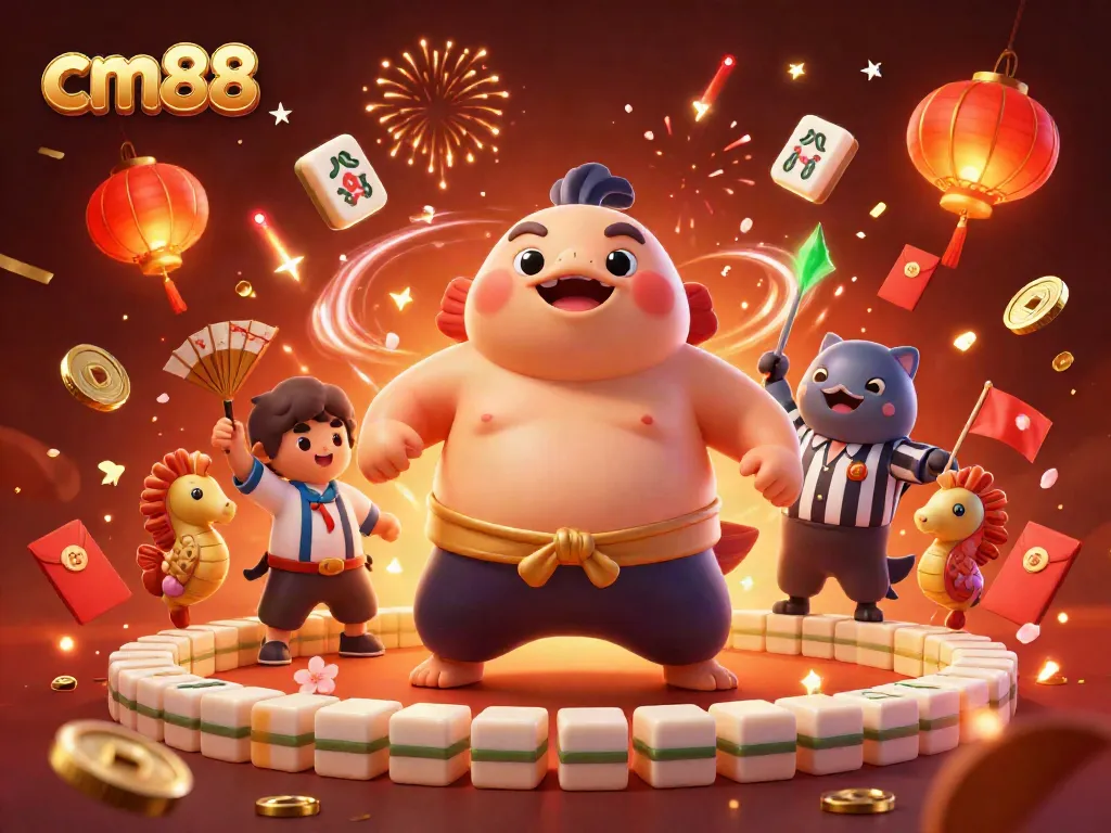 Engage in exciting gaming action at cm88 with a vibrant underwater casino scene featuring playful characters.