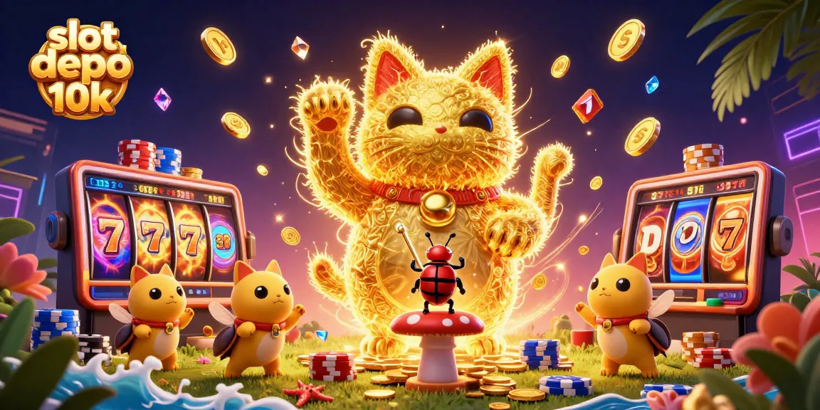 Experience exciting gameplay with slot depo 10k while enjoying dazzling casino visuals.