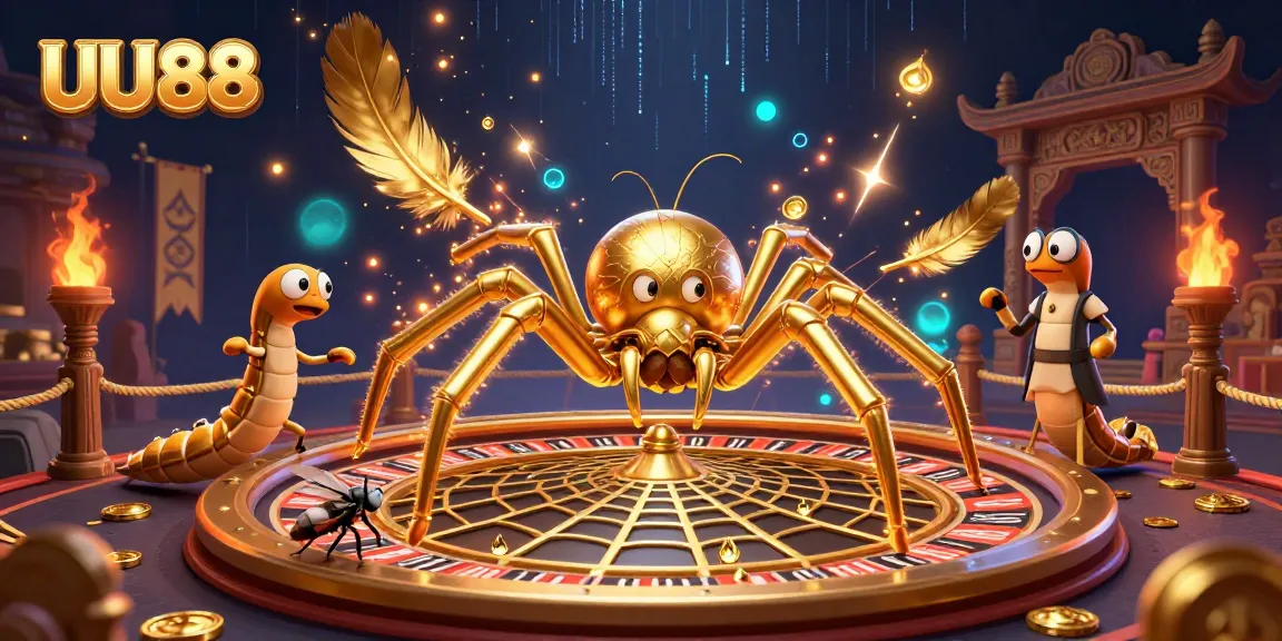 Engage with the exciting atmosphere of UU88 while placing bets amid a dynamic 3D casino scene.