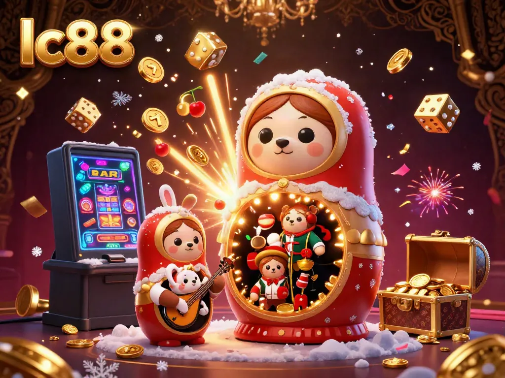 Experience the excitement of lc88 with vibrant 3D casino characters and jackpot elements.