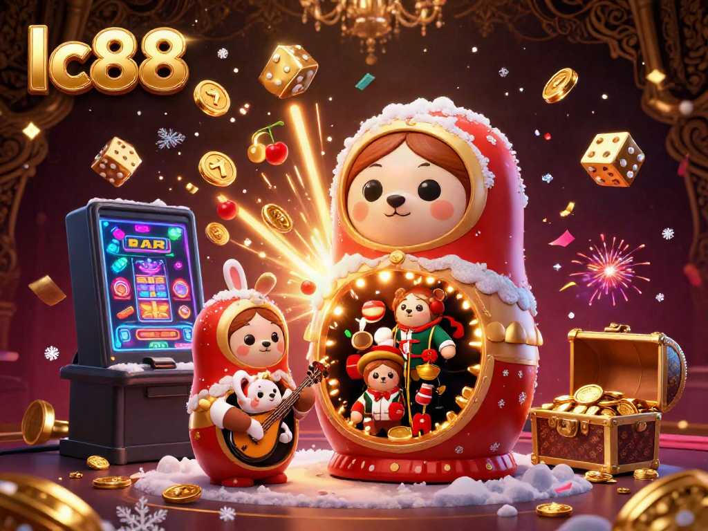 Experience the excitement of lc88 with vibrant 3D casino characters and jackpot elements.