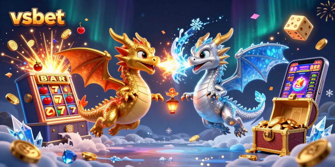 Experience thrilling wins at vsbet with dragons amid a dynamic casino scene.