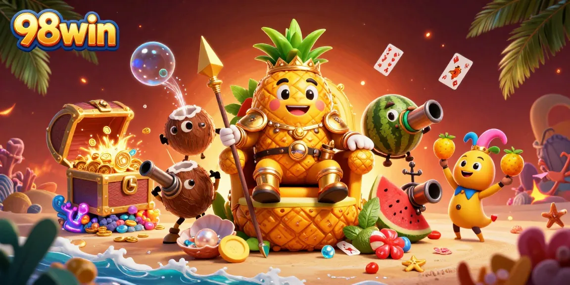 Experience thrilling gameplay at 98win with vibrant 3D characters and exciting game elements.
