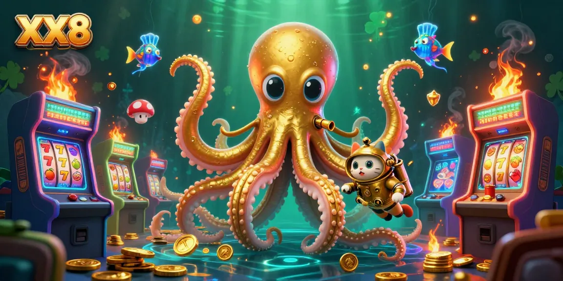 Engage with the thrilling atmosphere of XX8 in this dynamic casino-themed illustration.