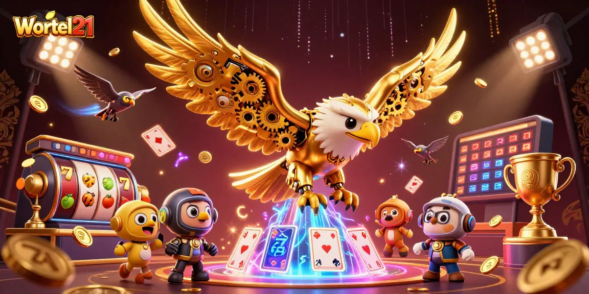 Experience thrilling slots and jackpots with Wortel21 amidst vibrant casino action.