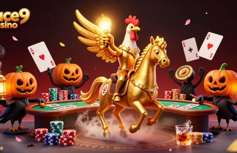 Experience thrilling gameplay at space9 casino with vibrant characters and dynamic casino elements.
