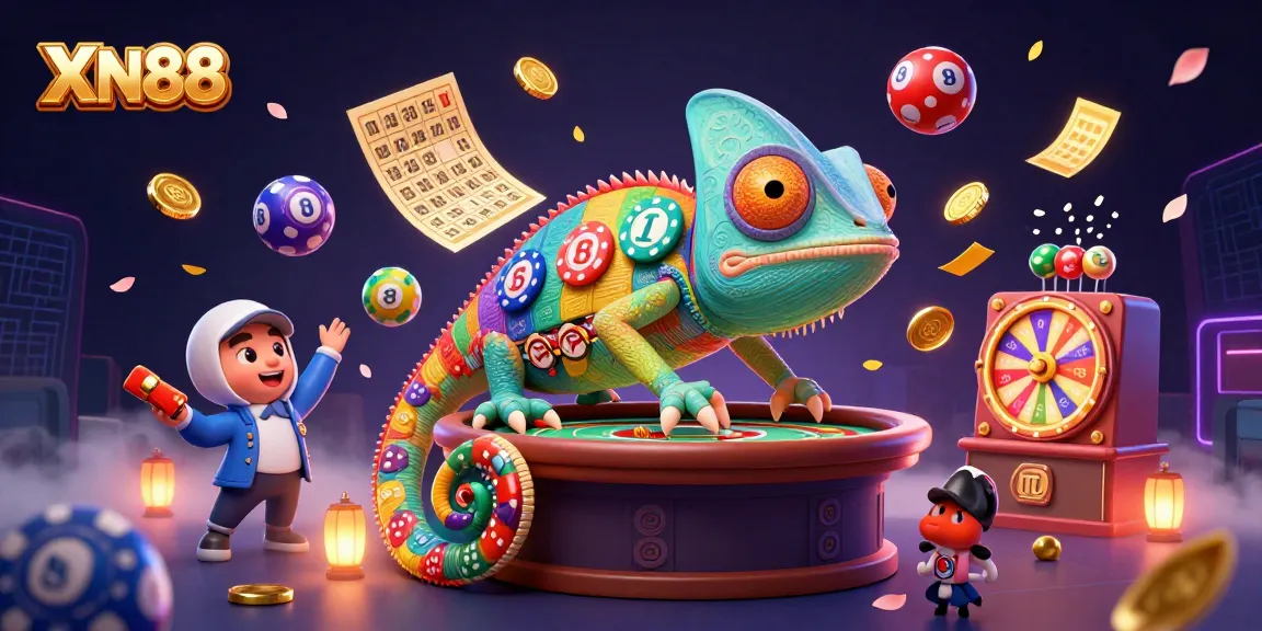 Experience high-stakes thrills at XN88 with a vibrant casino scene featuring dynamic games and golden excitement.