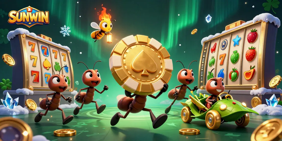Experience big wins at SUNWIN with a vibrant heist adventure featuring playful characters and exciting gaming elements.