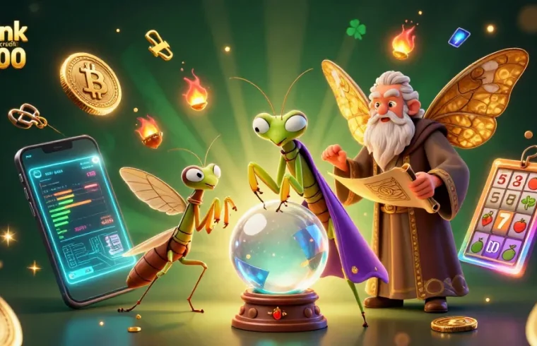 Watch the mystical fortune teller and wise moth reveal secrets of joy link free credit rm100 in a captivating casino scene.