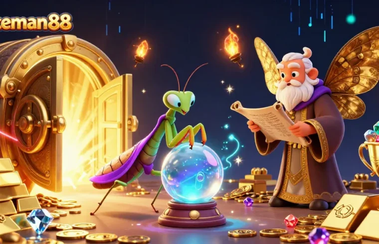 Engage in thrilling adventures with spaceman88 through a mystical fortune-telling scene